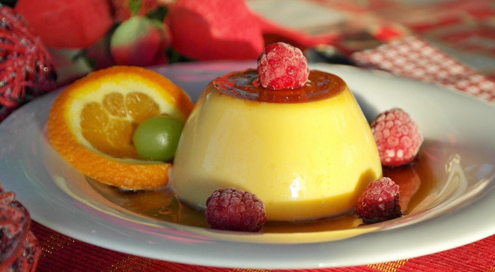 Flan napolitano